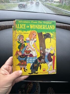 Vintage 1951 Alice in Wonderland Kids Book